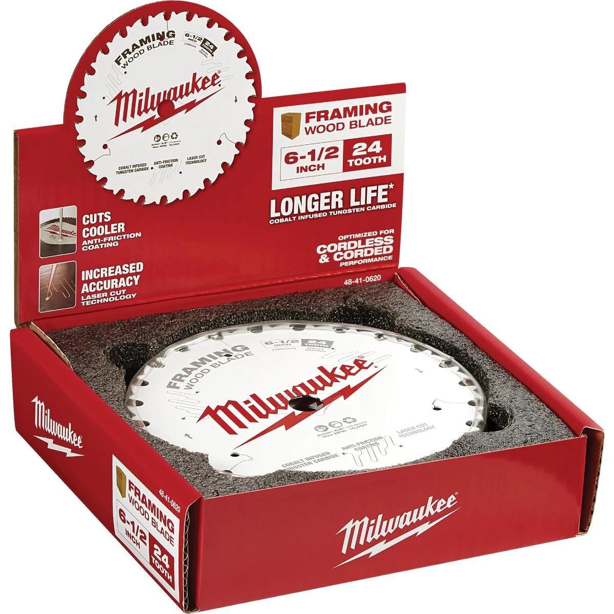 High-Grade Milwaukee 6-1 2 In. 24-Tooth Framing Circular Saw Blade Bulk Authentic