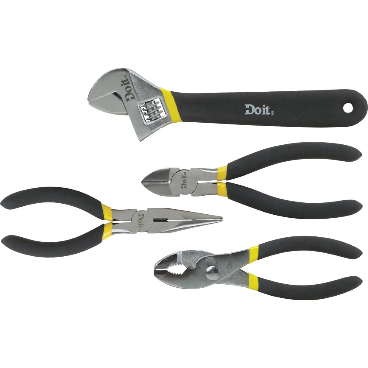 Proven Do it Pliers And Wrench Set 4 Piece Classic