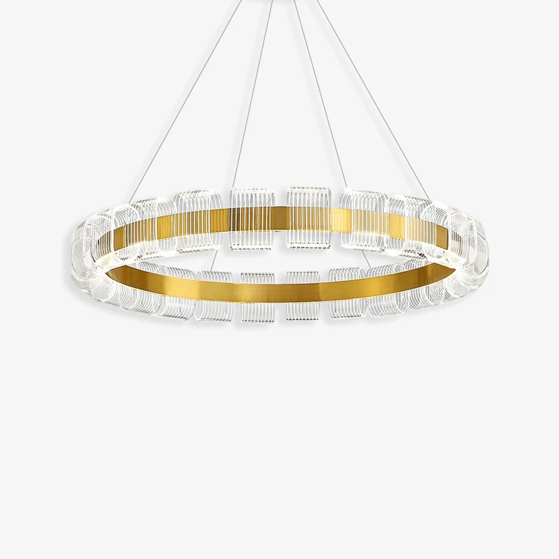 Dependable Postmoderne gouden hanglamp Superior