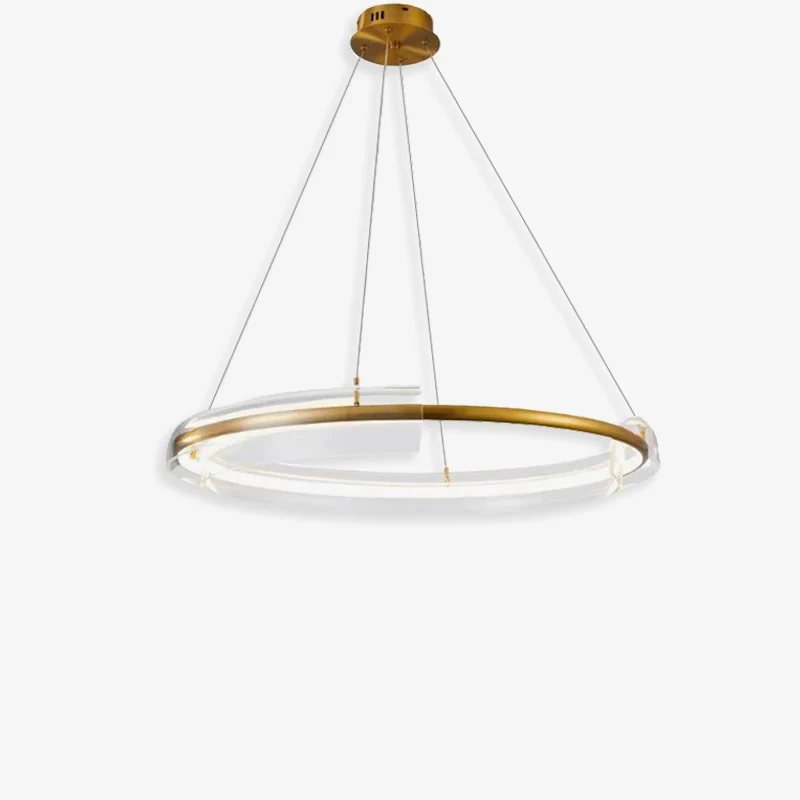 Stylish Gouden ring hanglamp Versatile