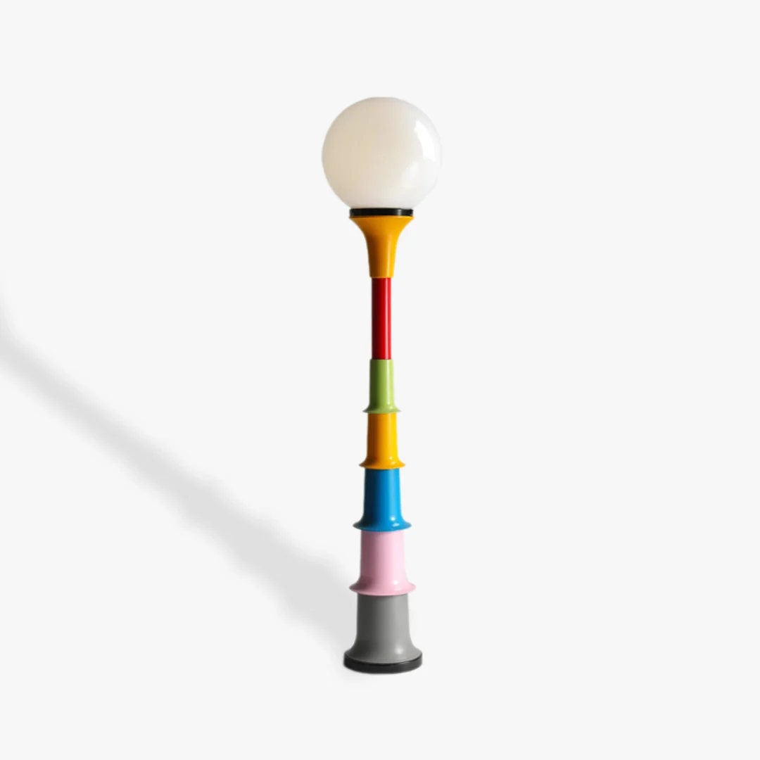 Durable Kleurrijke Romeinse zuil vloerlamp Professional