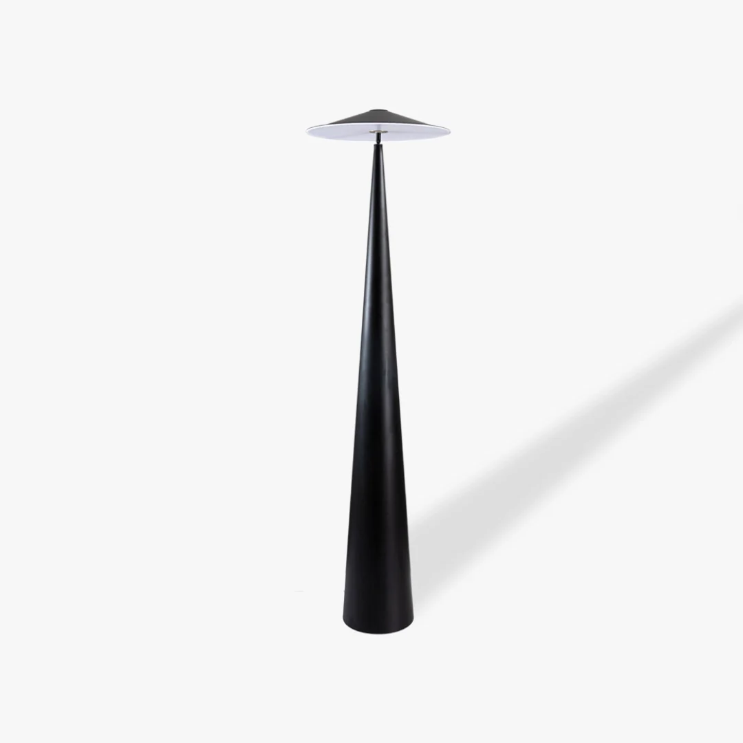 Green Eenvoudige paddestoelvloerlamp Premium