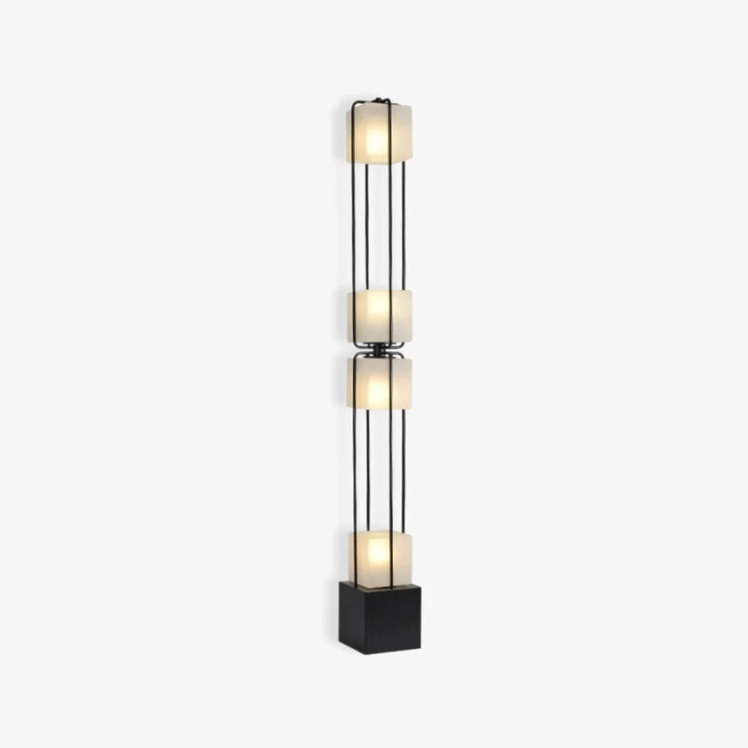 Innovative Eenvoudige glazen vloerlamp Environmentally Friendly