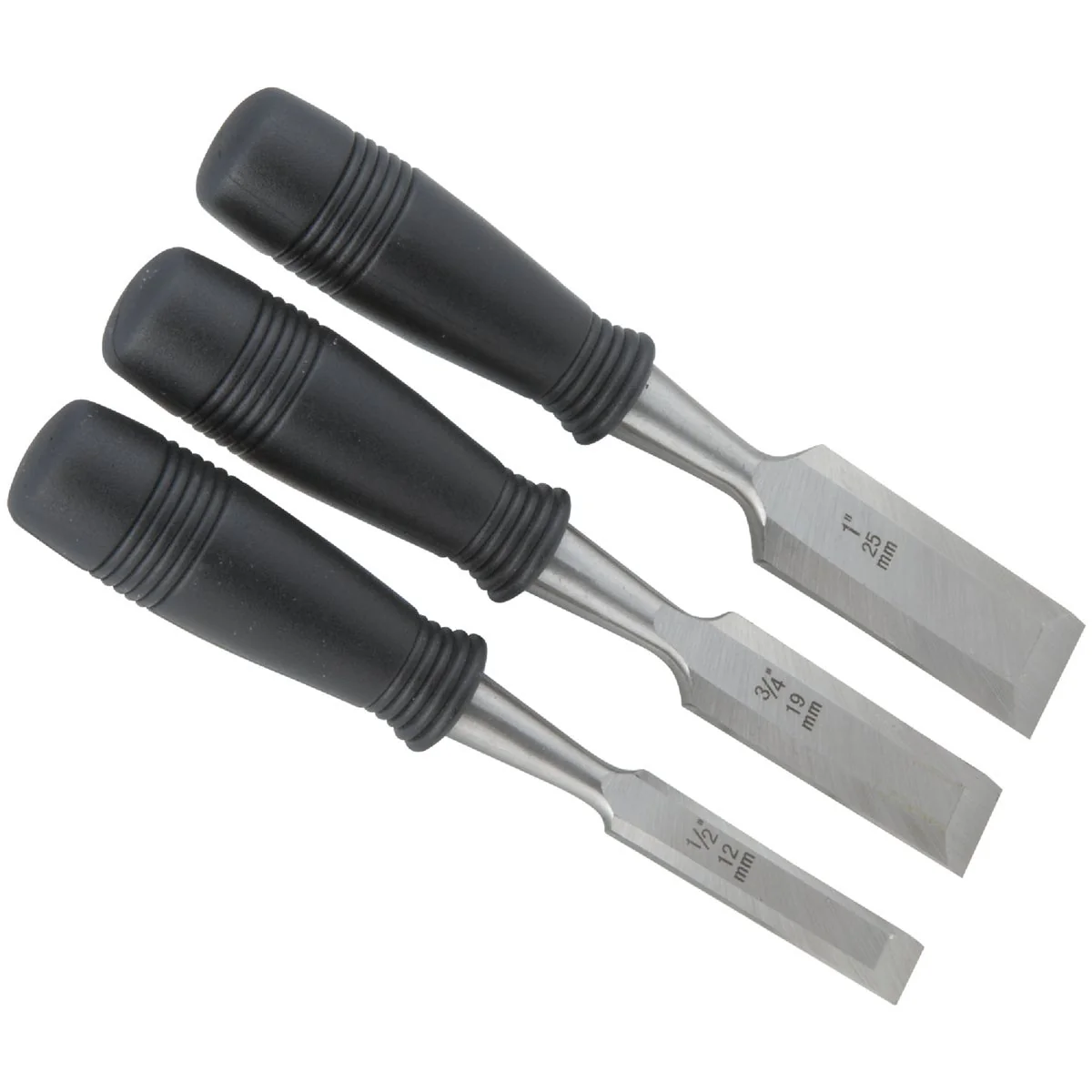 Fine Do it Wood Chisel Set 3-Piece Selected