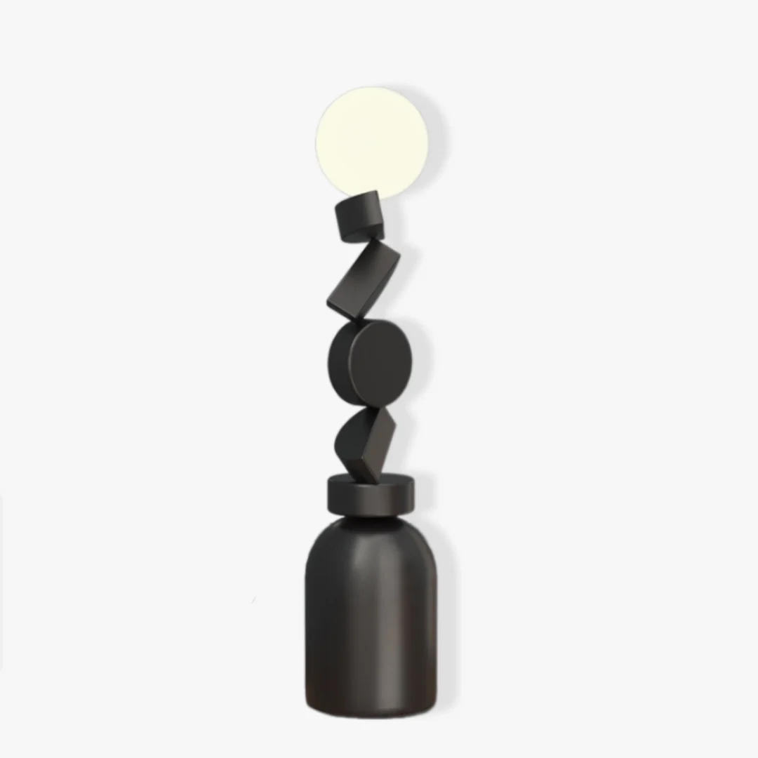 First-Class Geometrische mix-en-match-vloerlamp Carefully Designed