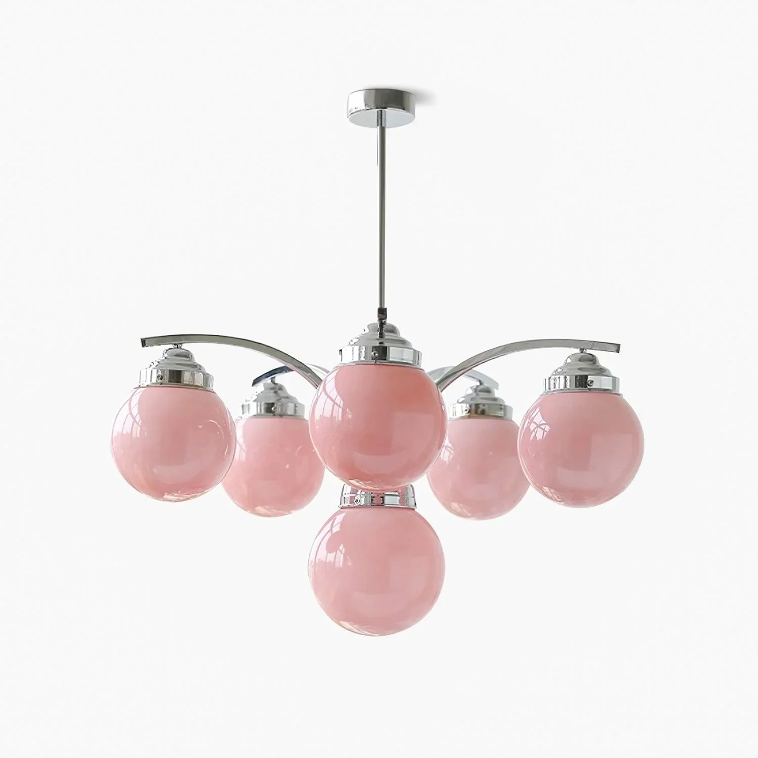 Stylish Roze Salamanca-kroonluchter Lightweight