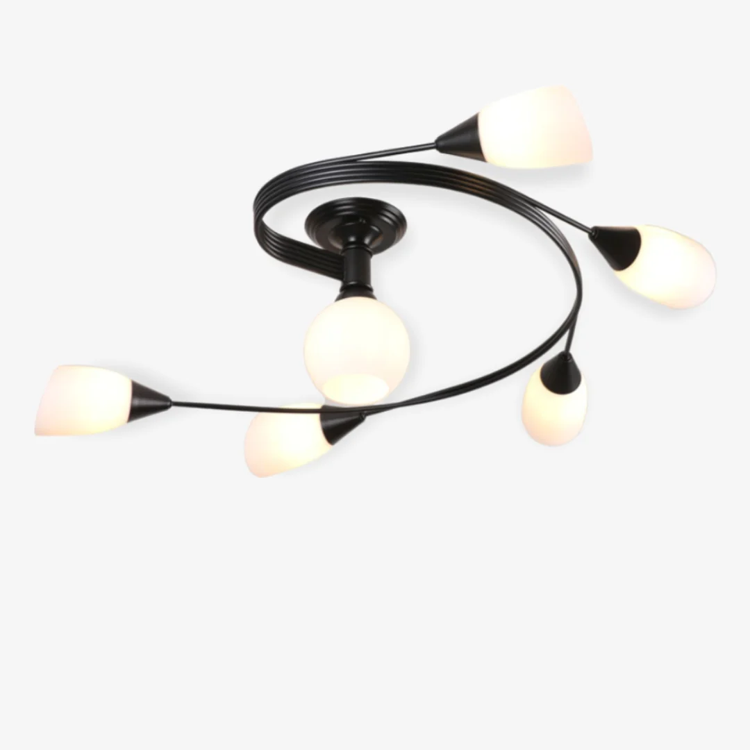 Dependable Creatieve plafondlamp met meerdere koppen Breathable
