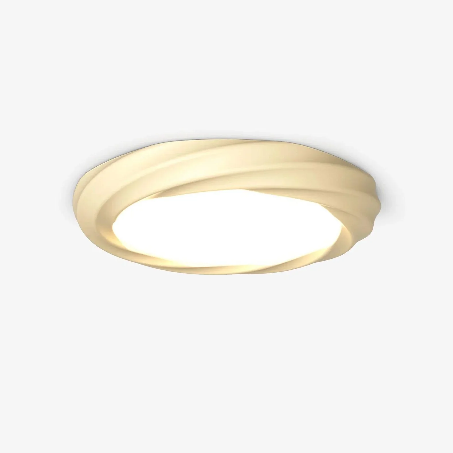 High-End Eenvoudige crèmekleurige plafondlamp Powerful