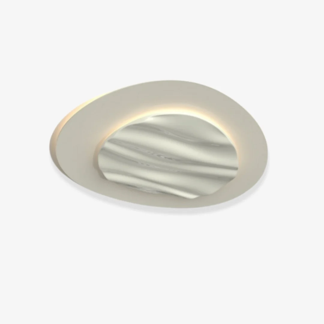 Breathable Eenvoudige Wave-plafondlamp Safe