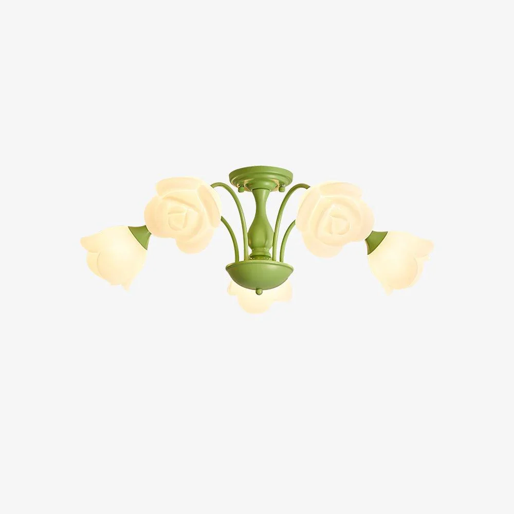 Reliable Rose Matcha-plafondlamp Easy-to-Use