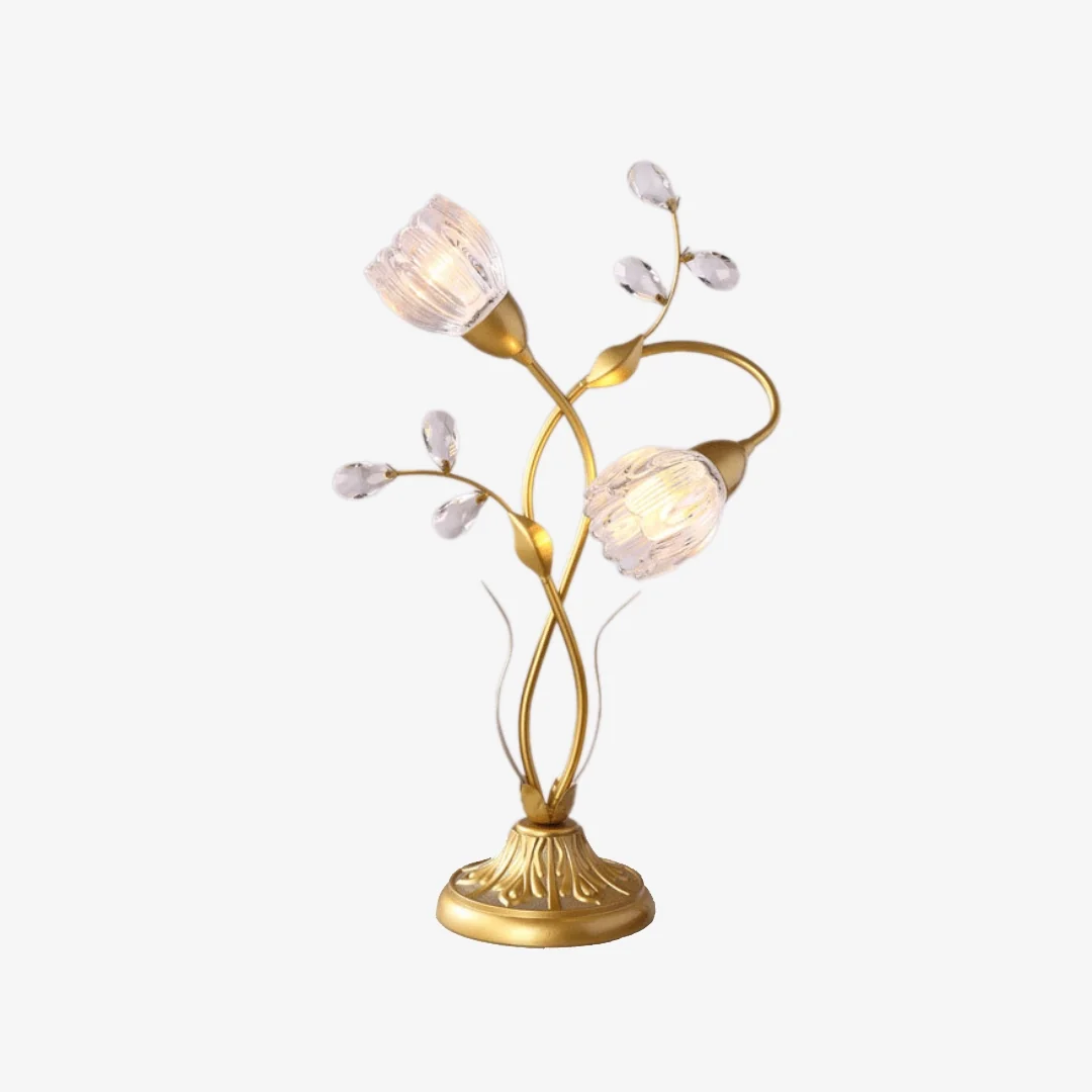 Stylish Franse bloemen tafellamp Practical
