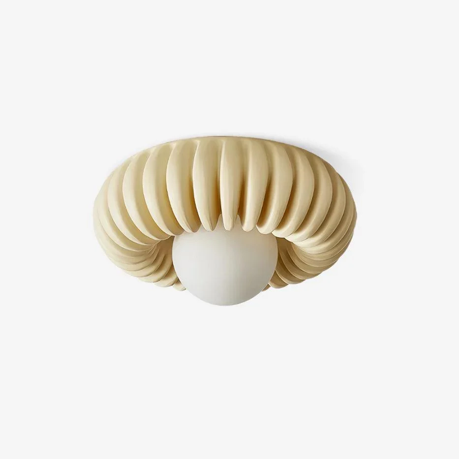 Official Franse geplooide plafondlamp Reliable