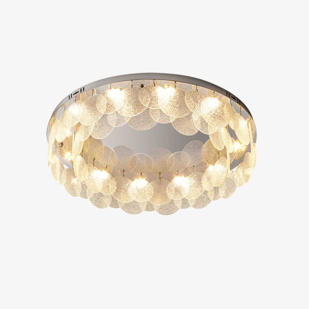 Crafted Ronde schelpplafondlamp Fashionable