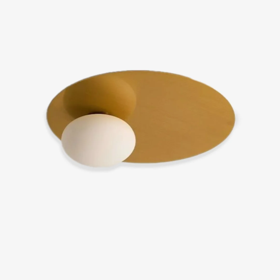 Easy-to-Use Eenvoudige ovale plafondlamp Reliable