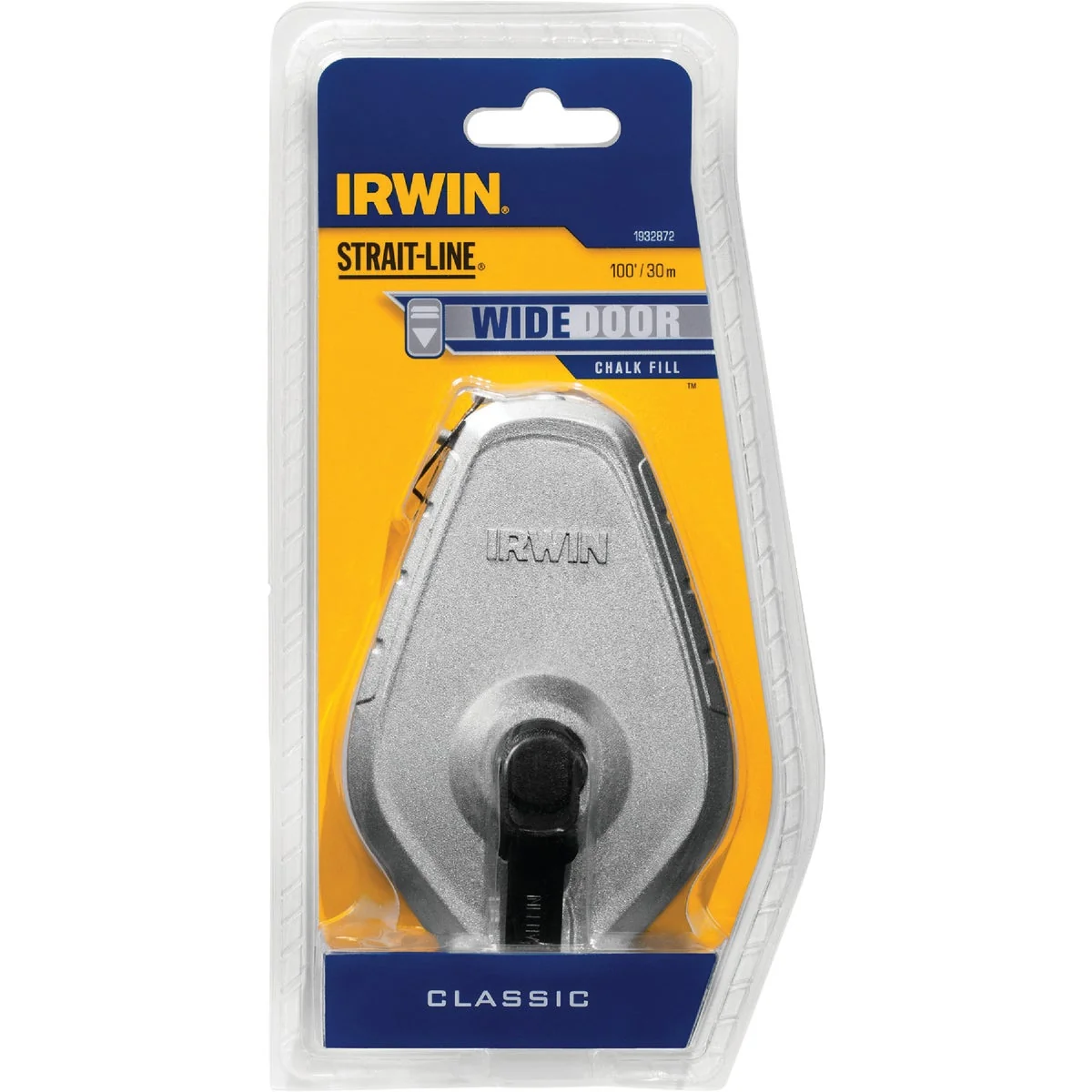 Minimalist Irwin STRAIT-LINE 100 Ft. Classic Chalk Line Reel Safe