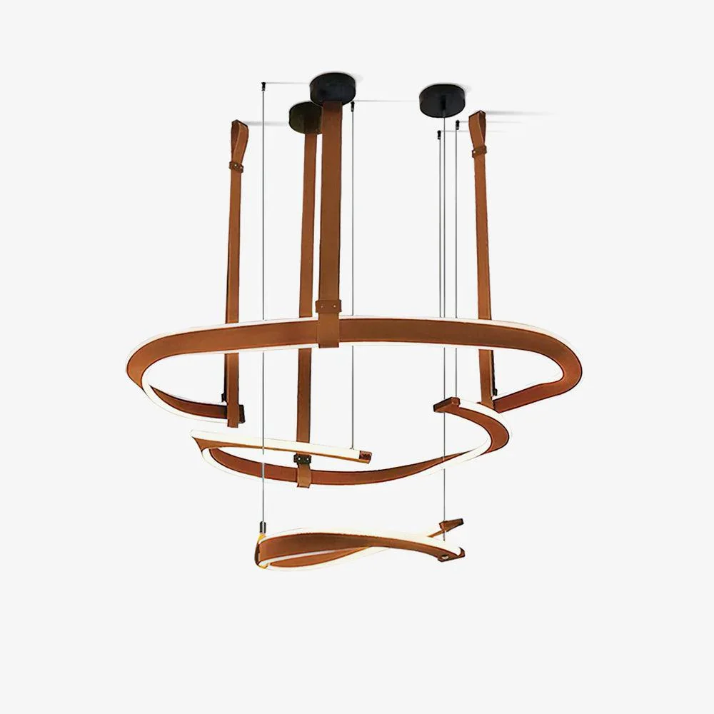 Elegant Lederen gladiatorenkroonluchter Exclusive