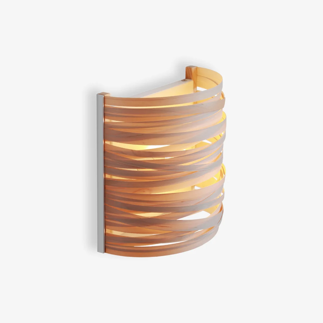 Green Creatieve Geweven Wandlamp Pure