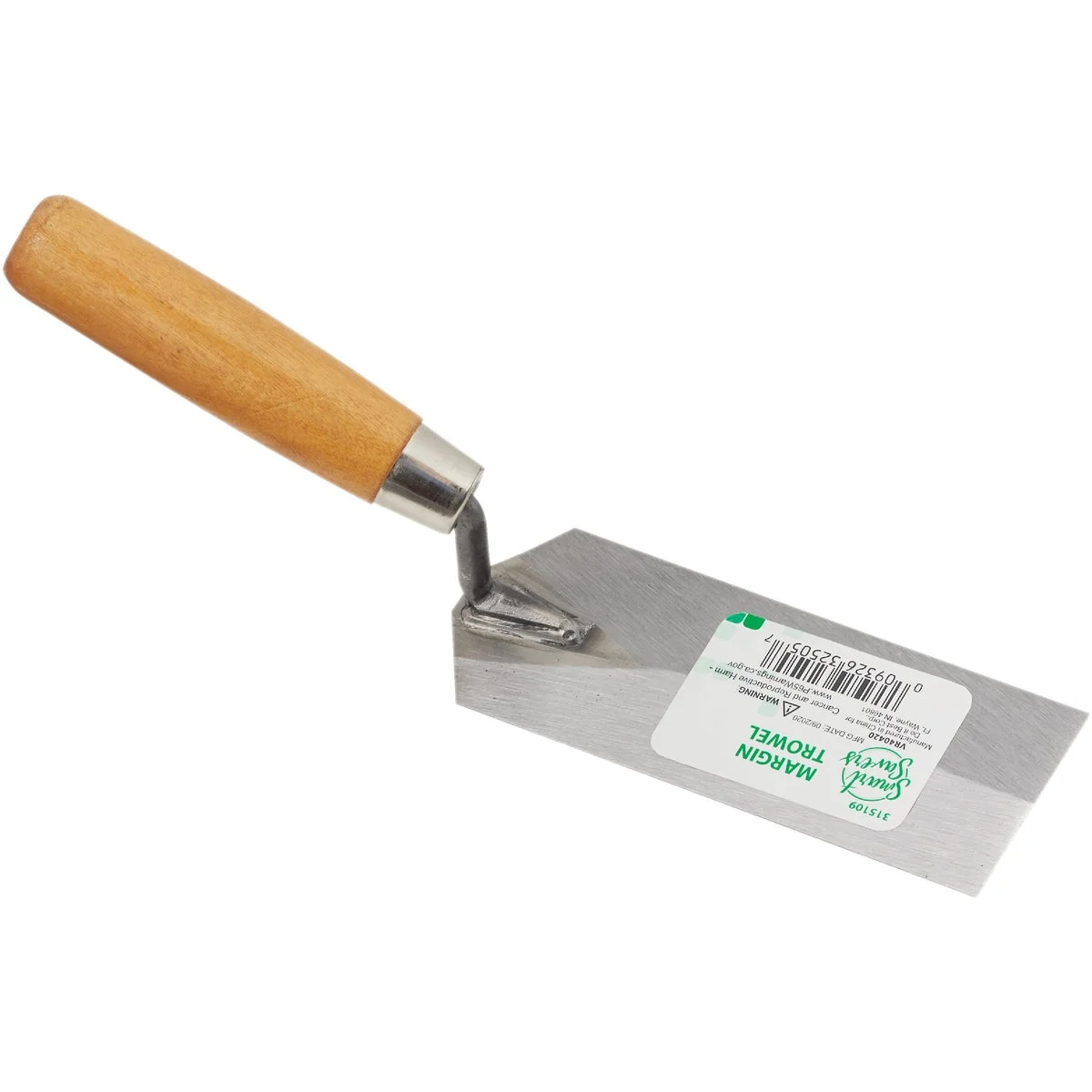 Elegant Smart Savers 5 In. x 2 In. Wood Margin Trowel Fine Crafted