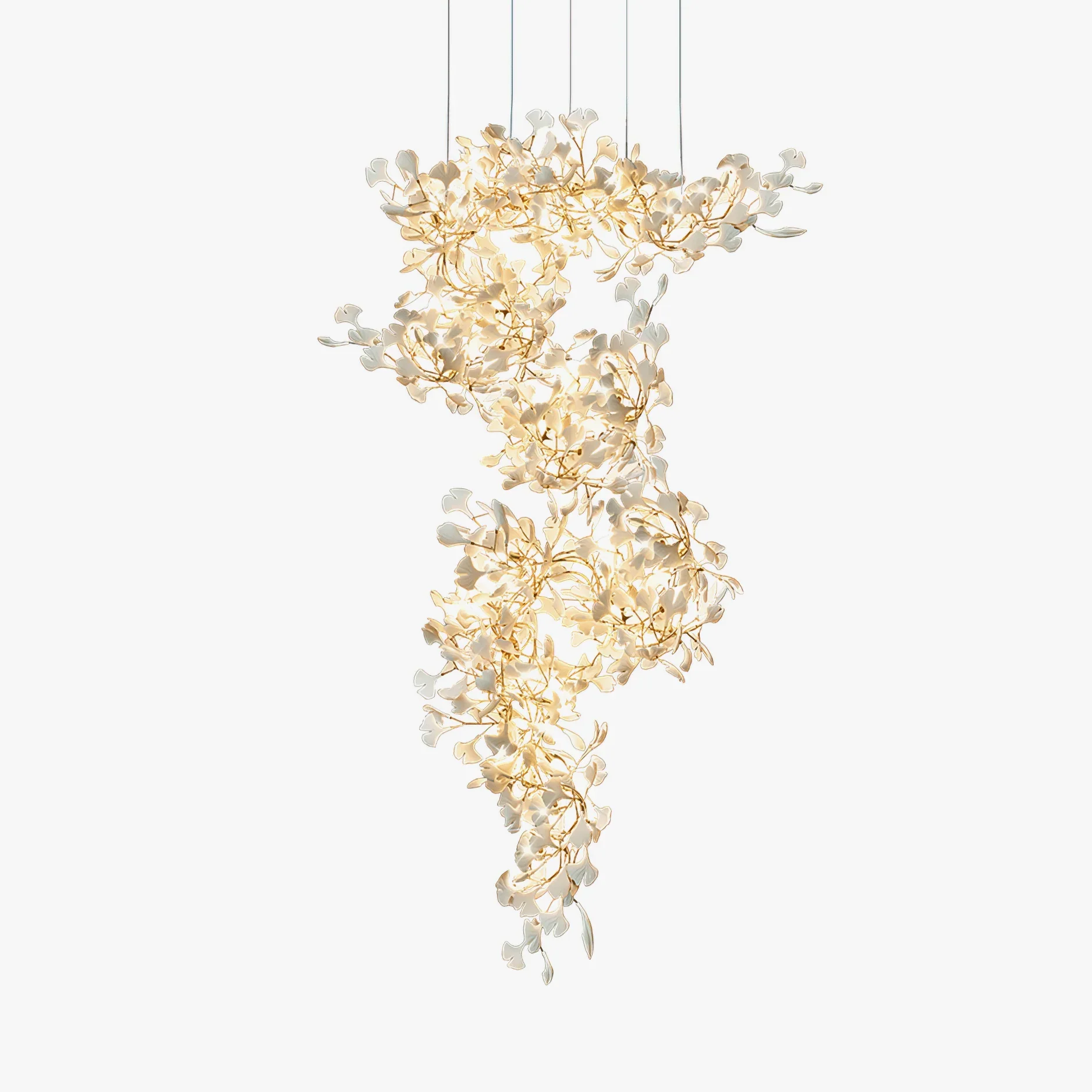 Responsible Luxe Gingko-kroonluchter Certified