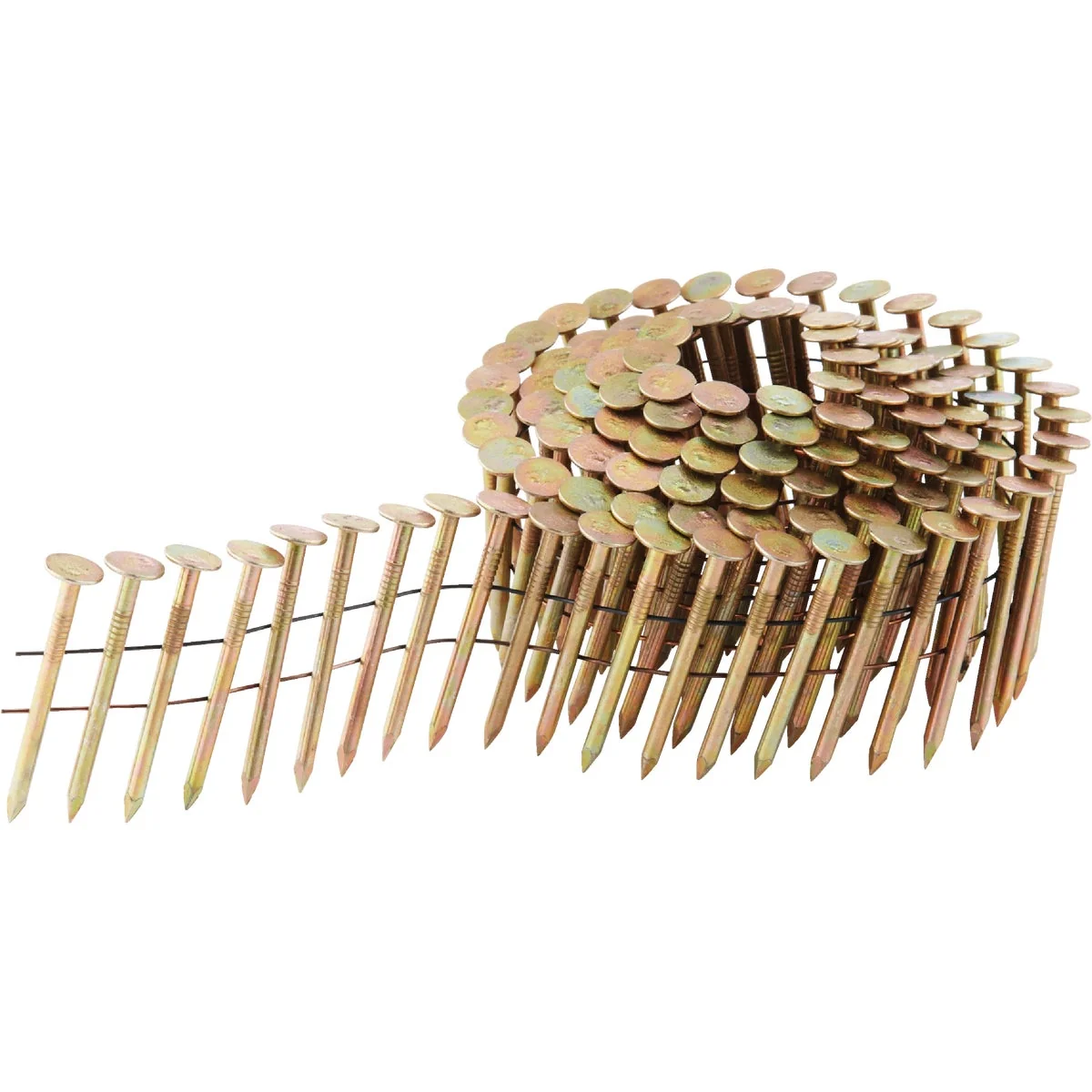 High-End Bostitch 15 Degree Wire Weld Galvanized Coil Roofing Nail 1-3 4 In. x .120 In. 7200 Ct. Casual