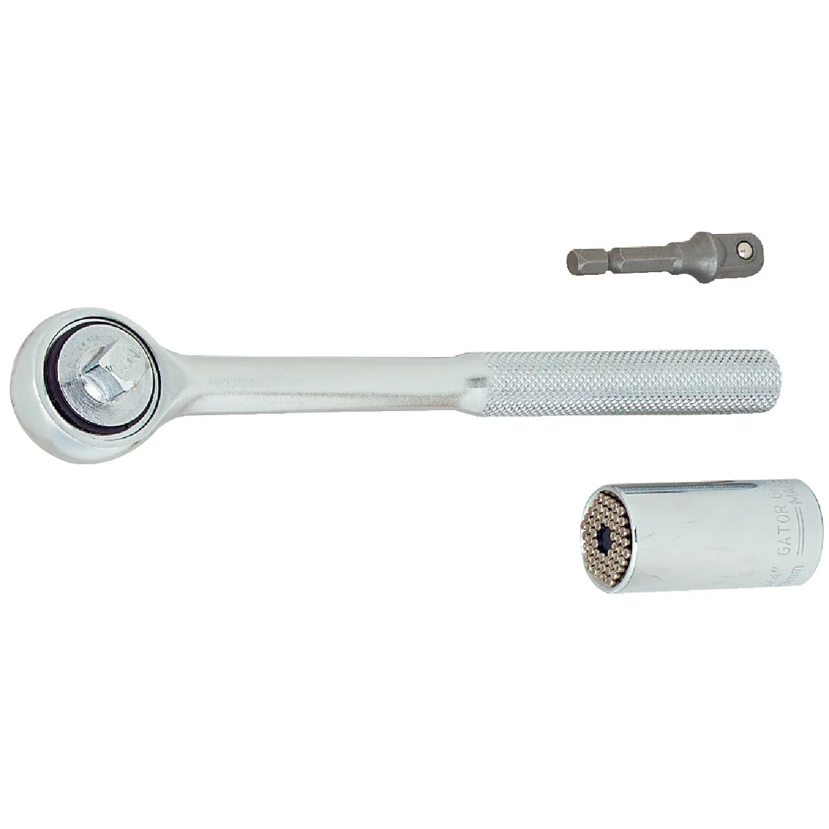 Clean Gator Grip Universal 3 8 In. Drive Ratchet Socket Set 3-Piece Superior