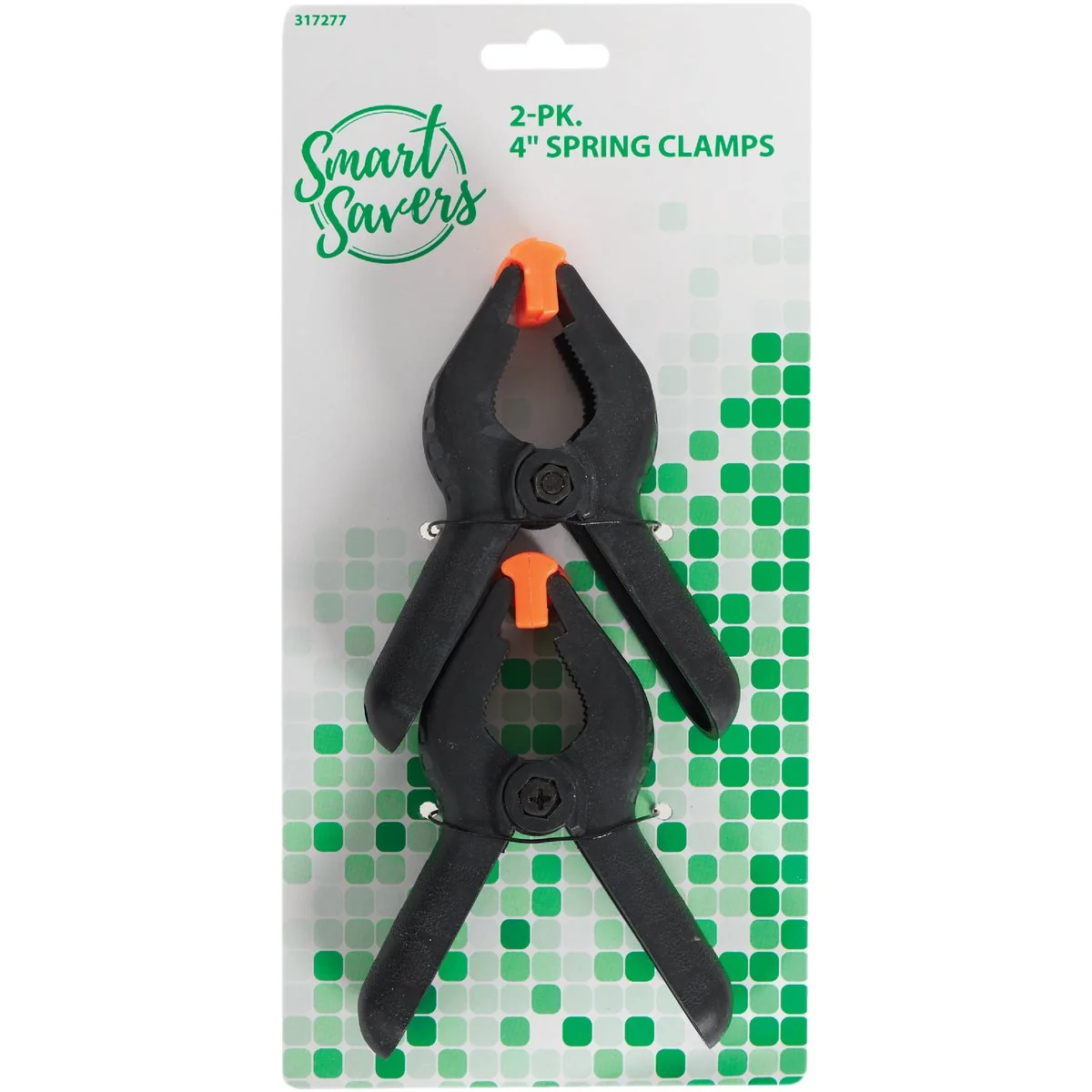 Reliable Smart Savers 4 In. Plastic Spring Clamp Set 2-Piece Healthy