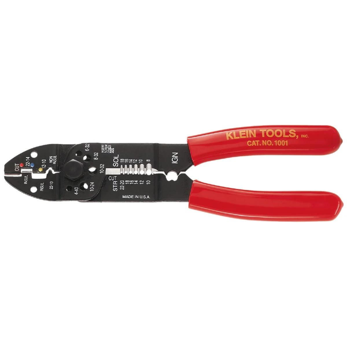 Eco-Friendly Klein 8-1 2 In. All-Purpose Electrician Crimper Stripper High-End