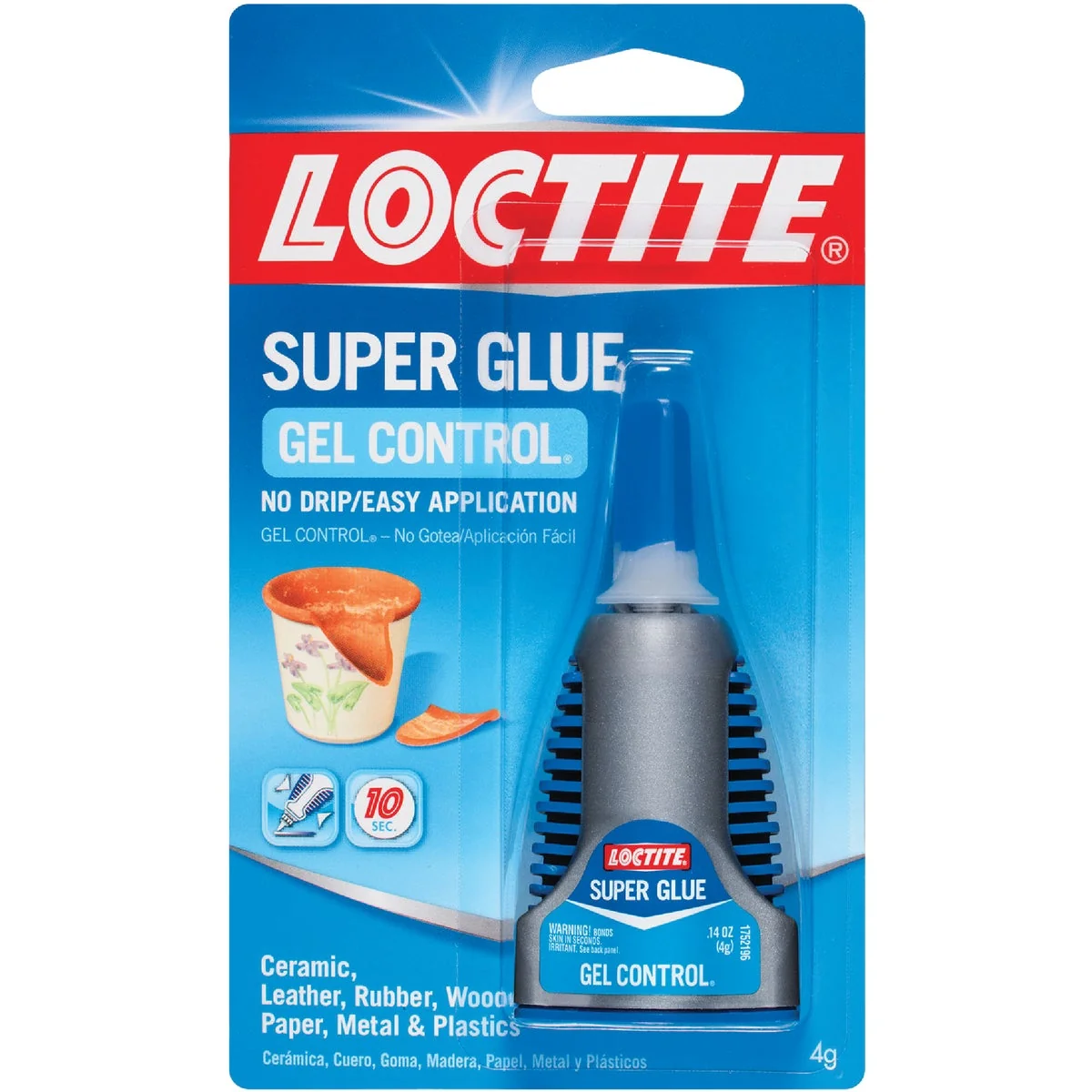 Recyclable LOCTITE 0.14 Oz. Super Glue Gel Control Outstanding