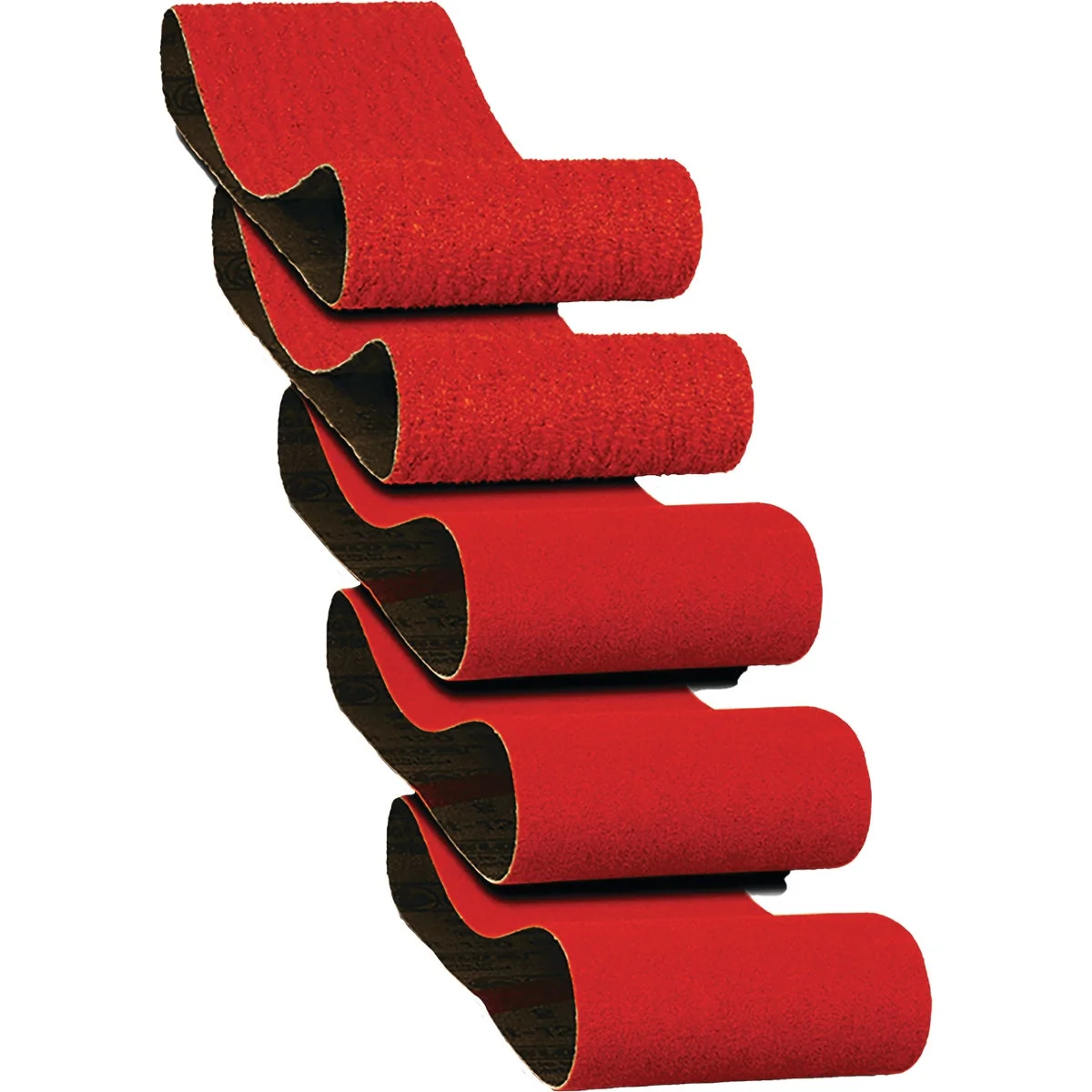 Elite Diablo 3 In. x 18 In. 50 80 120 Grit General Purpose Sanding Belt 5-Pack Refined