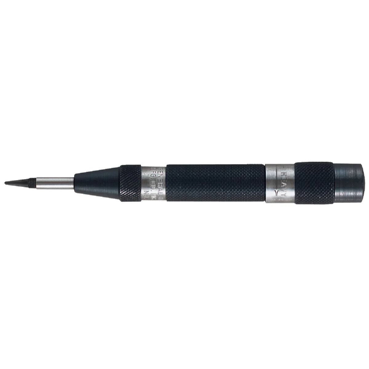 Eco-Friendly General Tools 5 In. x 1 2 In. Steel Automatic Center Punch Optimized