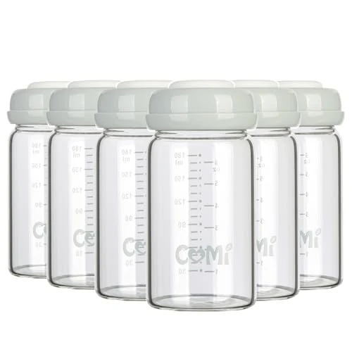 Elite Wide Neck Glass Breastmilk Collection n Storage Bottle Fine