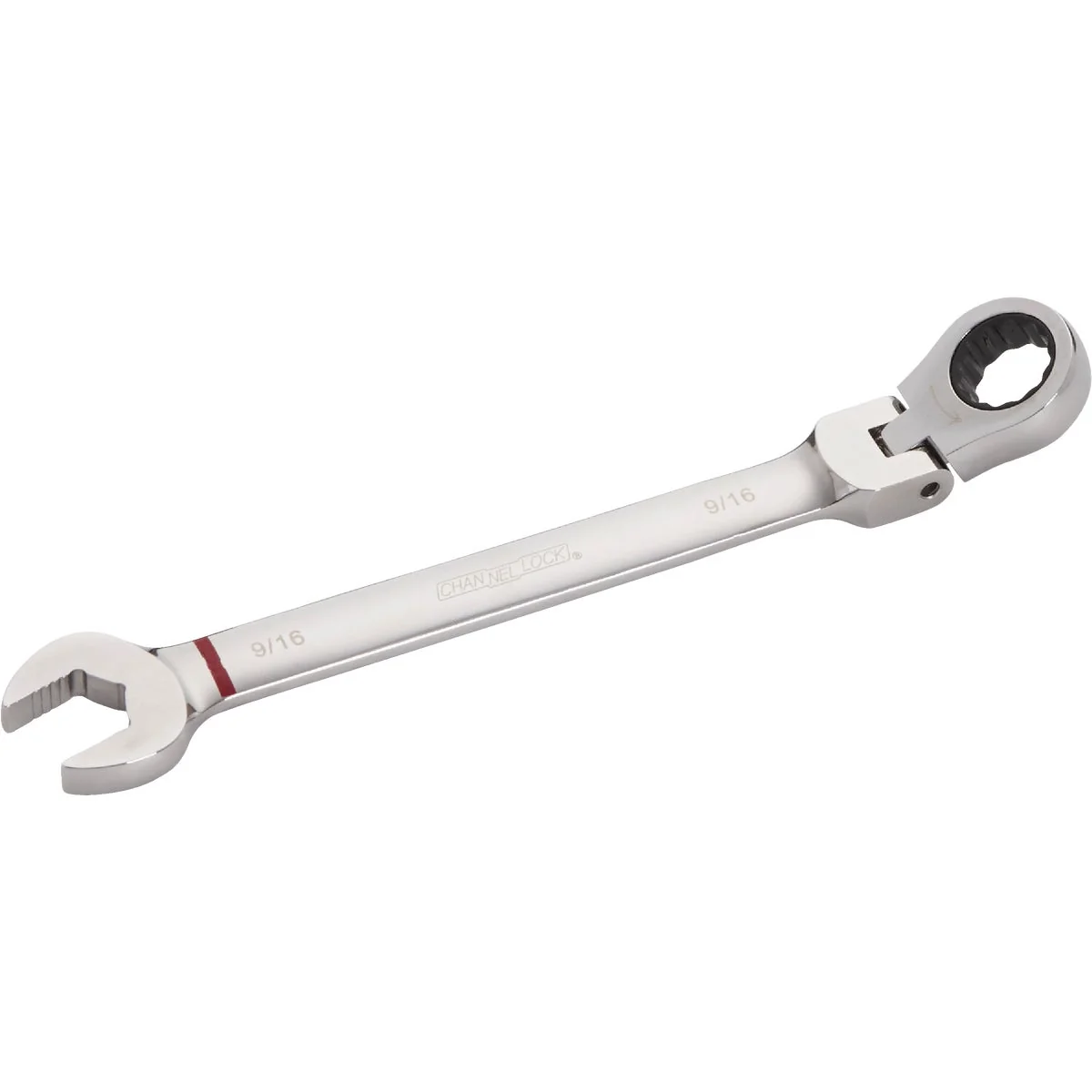Practical Channellock Standard 9 16 In. 12-Point Ratcheting Flex-Head Wrench Elite