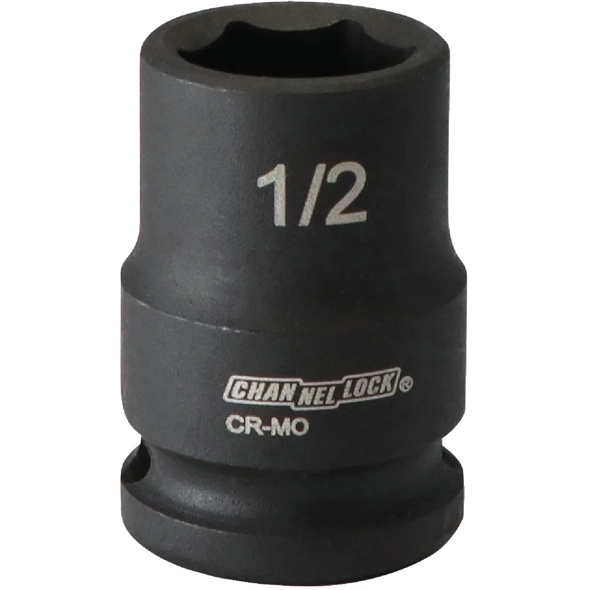 Green Channellock 3 8 In. Drive 1 2 In. 6-Point Shallow Standard Impact Socket Fine