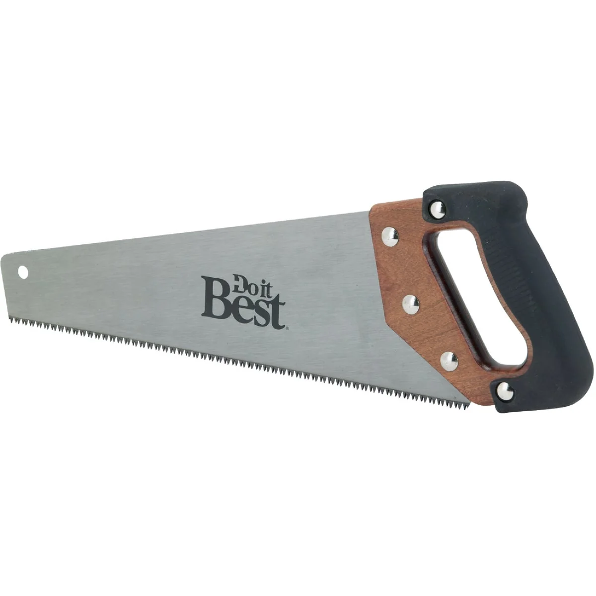 Lightweight Do it 15 In. L. Blade 9 PPI Wood Rubberized Grip Handle Hand Saw Practical