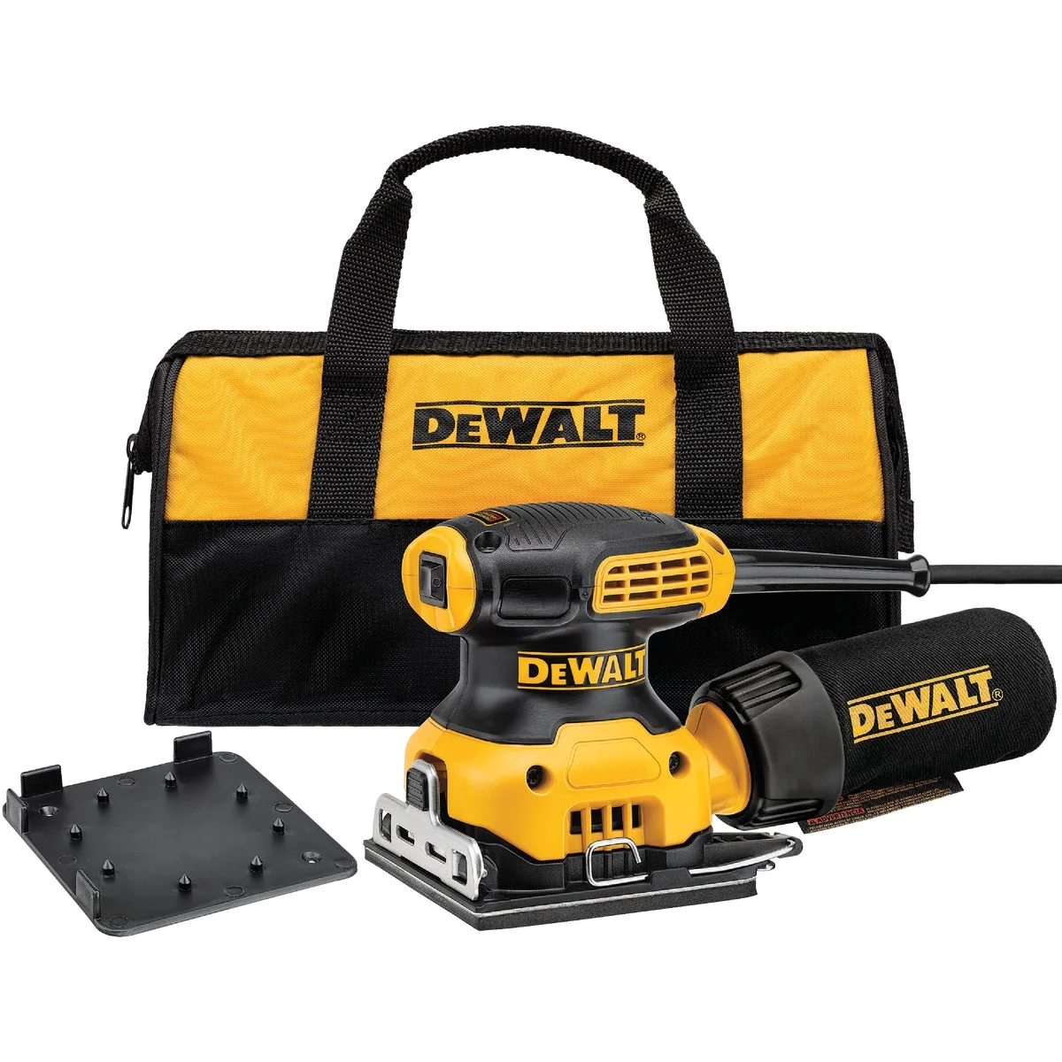 Versatile DeWalt 1 4 Sheet 2.3A Finish Sander Modern