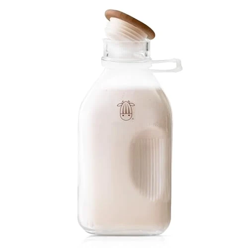 Pure Glass Pitcher with Lid and Spout High-Quality