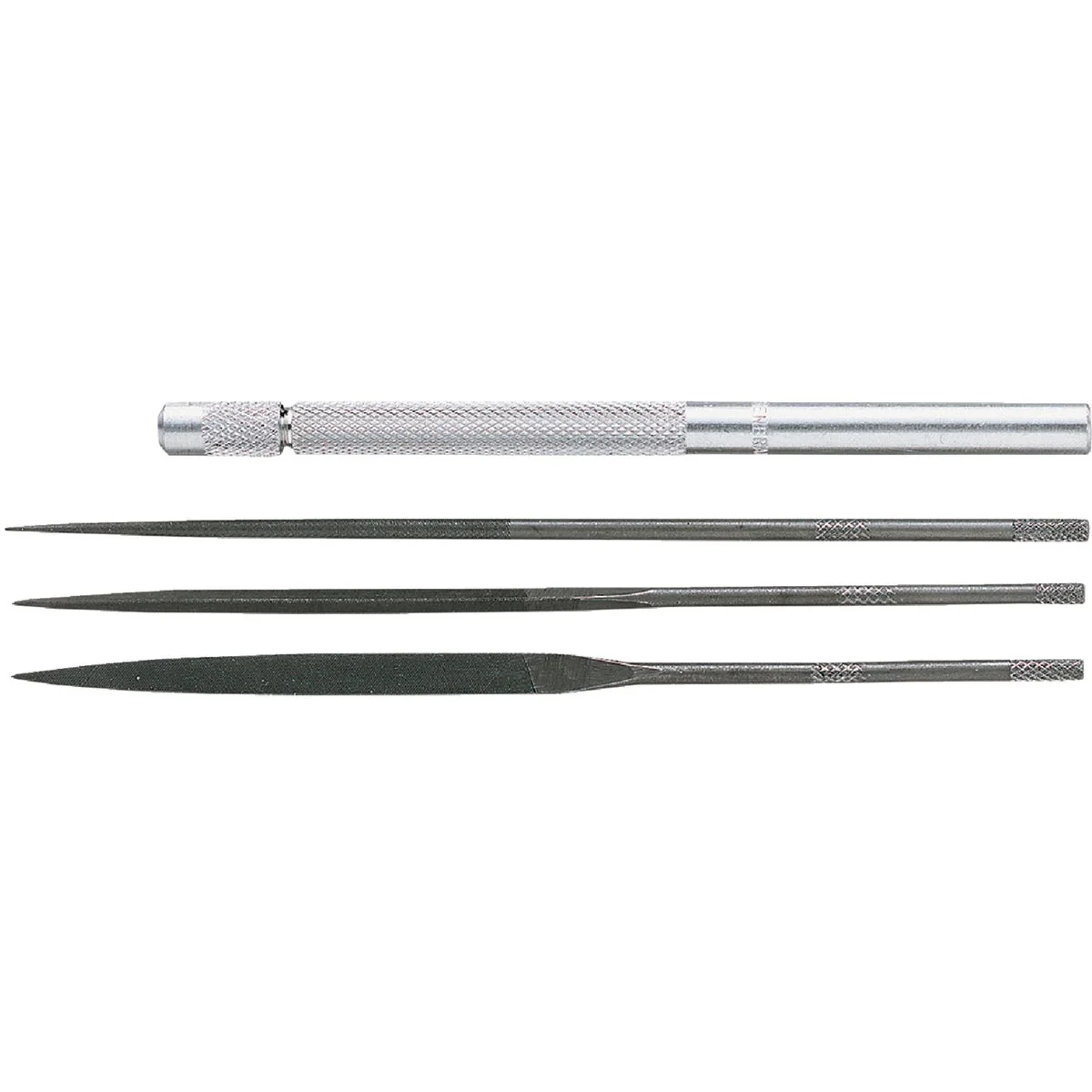 Enhanced General Tools Needle File Set 4-Piece High-Quality
