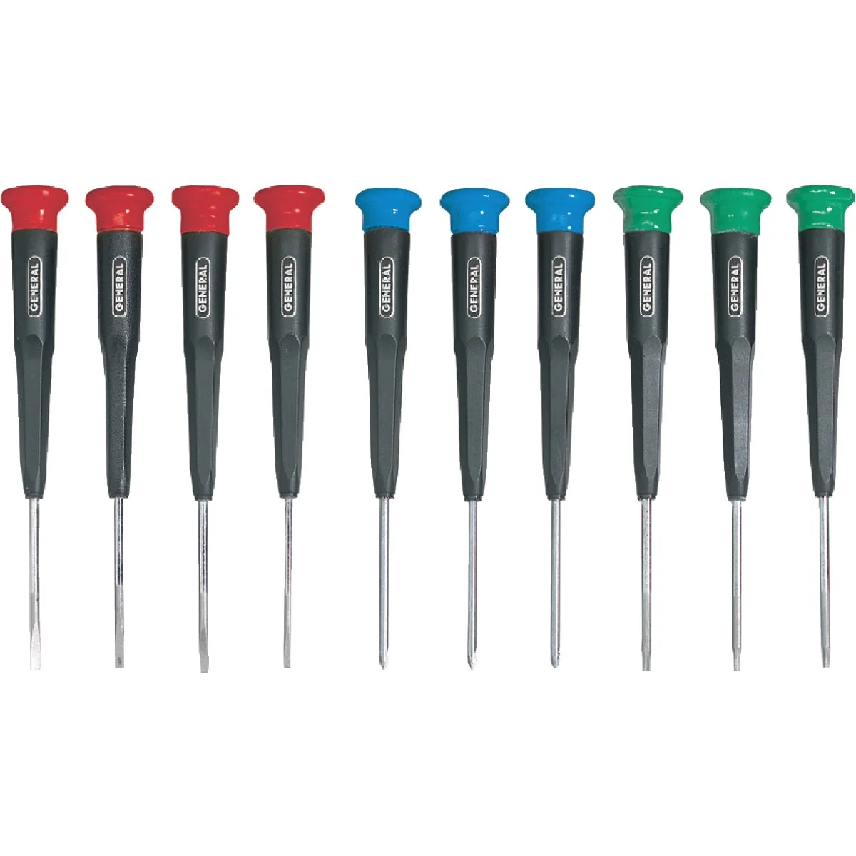 World-Class General Tools Mini Screwdriver Set 10-Piece Contemporary