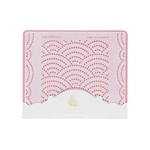 Long-Lasting Cookie and Cupcake Stencil Lightweight