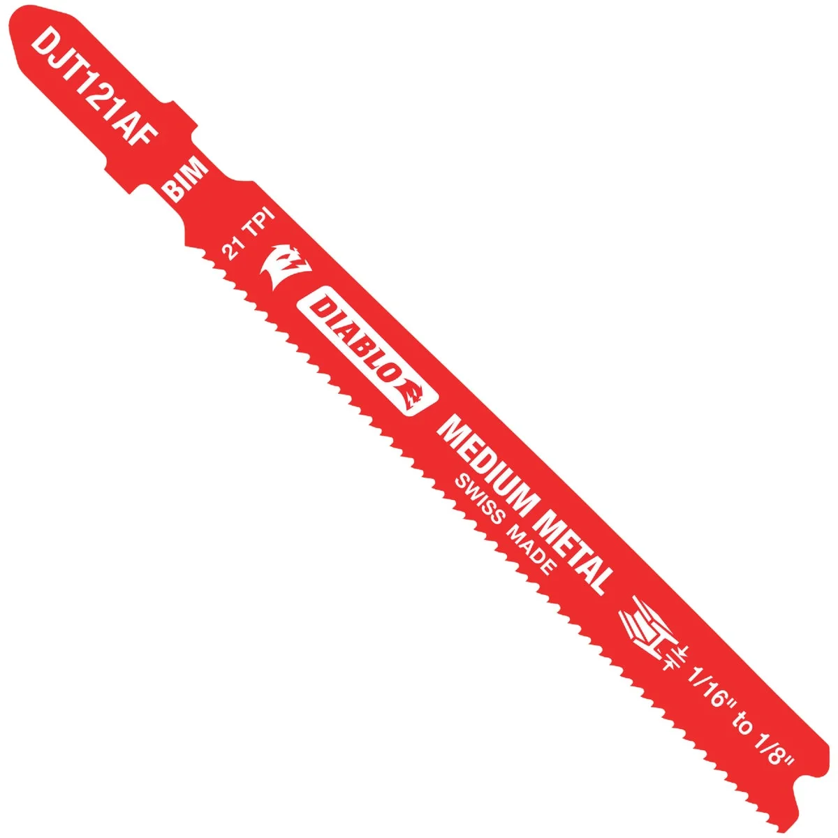Artisan Diablo T-Shank 3-5 8 In. x 21 TPI Bi-Metal Jig Saw Blade for Medium Metal 5-Pack Versatile