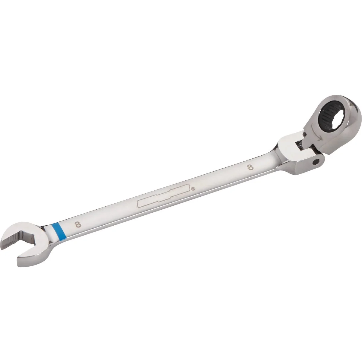 Secure Channellock Metric 8 mm 12-Point Ratcheting Flex-Head Wrench Fast