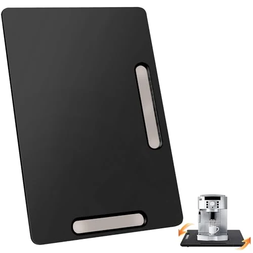Sophisticated Appliance Slider for Kitchen Appliances 360° Rolling Sliding Tray for Coffee Maker Countertop Crafted