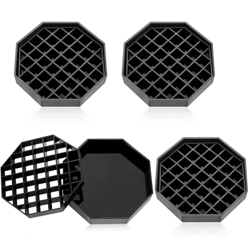 Certified 4 Pcs Octagon Coffee Drip Trays 4 Count Relaxed