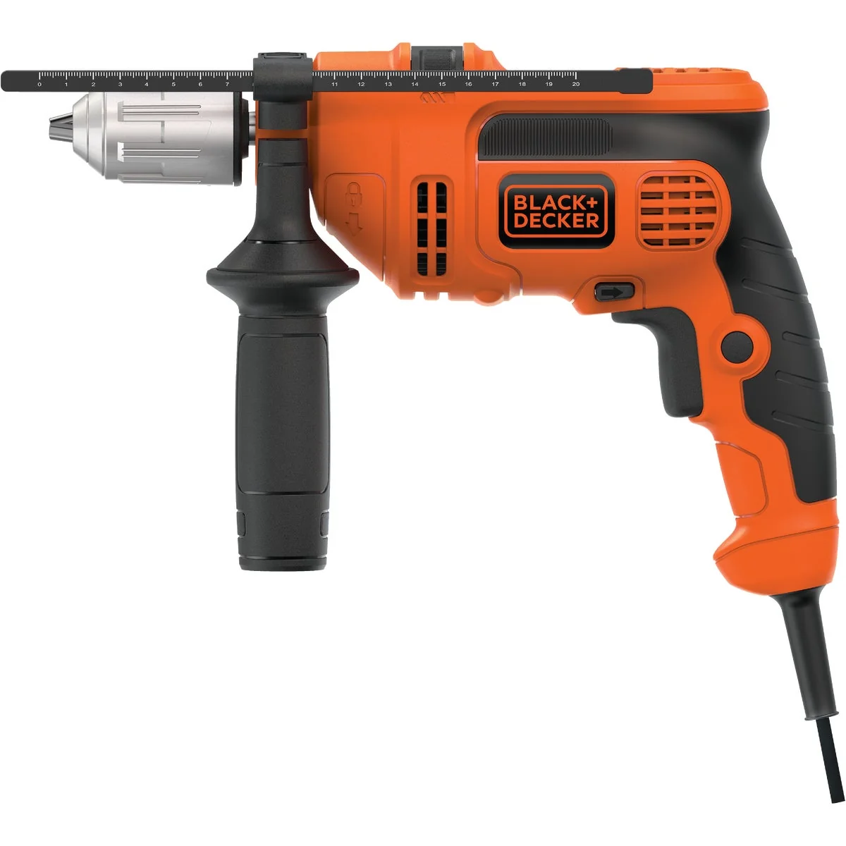 Selected Black and Decker 1 2 In. Keyless 6.5-Amp R Electric Hammer Drill Optimized
