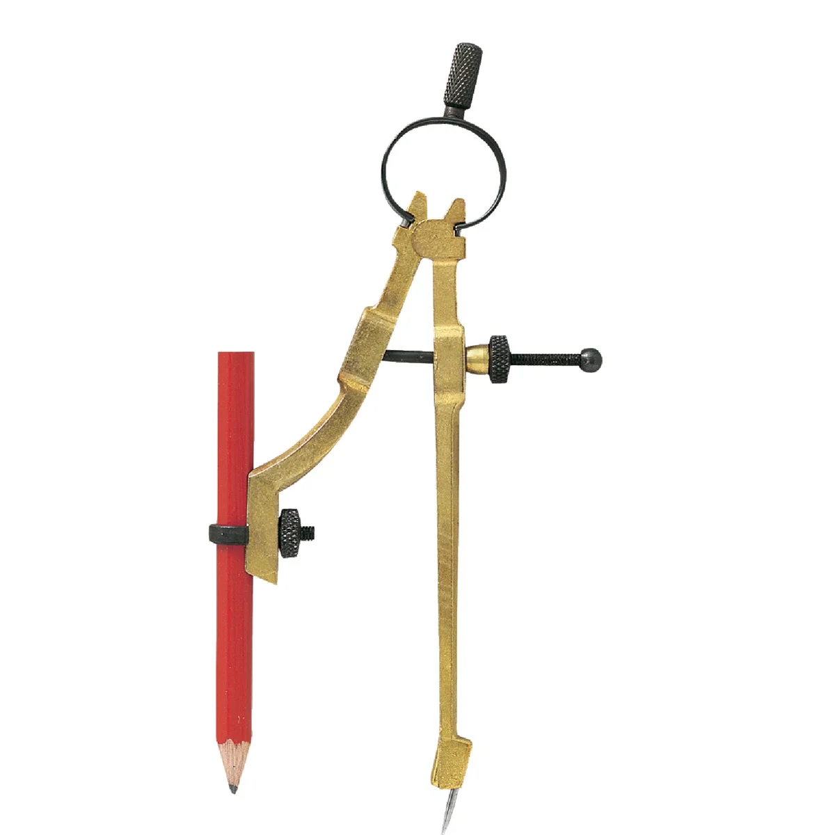 Refined General Tools Brass Pencil Compass Divider and Scriber Trendy