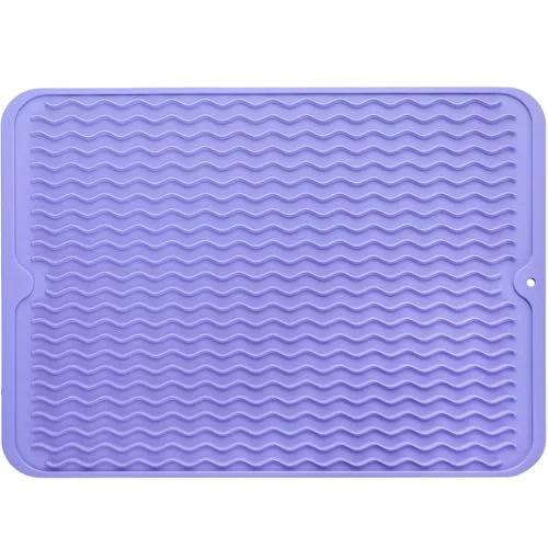 Convenient Silicone Dish Drying Mat Solid