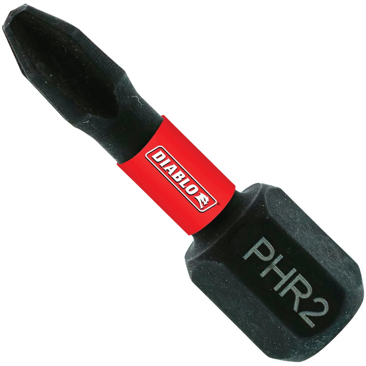 Environmentally Friendly Diablo 2 Phillips Reduced Dia 1 In. Insert Impact Screwdriver Bit 25-Pack Reusable