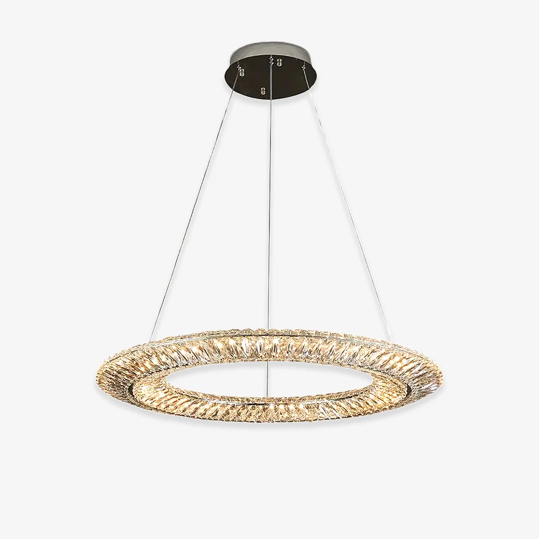 Responsible Tanager geometrische LED-kroonluchter Smooth
