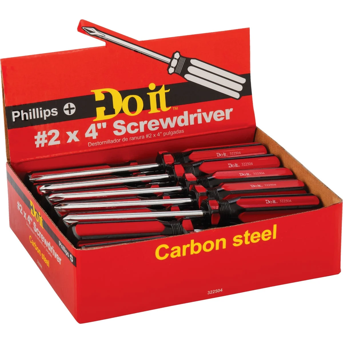 Premium Do it 2 x 4 In. Phillips Screwdriver Impulse Display Eco-Friendly