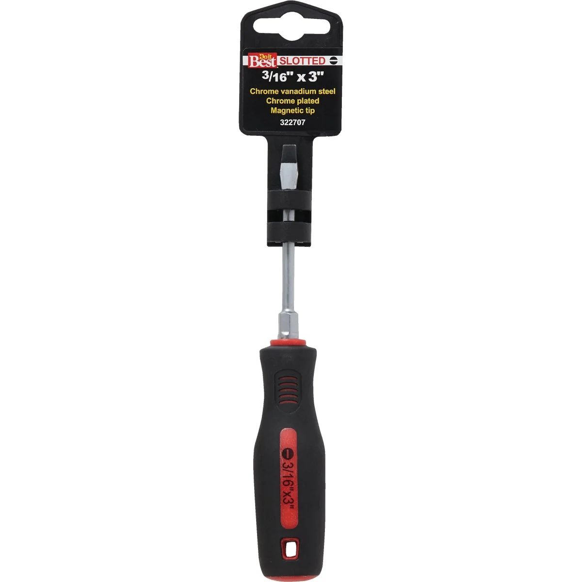 Carefully Designed Do it 3 16 In. x 3 In. Slotted Screwdriver Smooth
